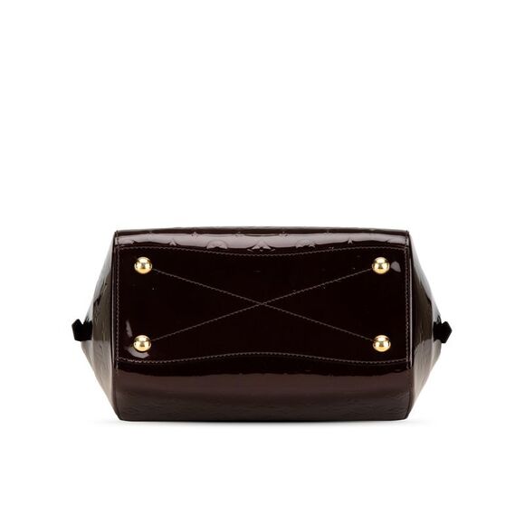 Pre Loved Louis Vuitton Monogram Vernis Leather Handbag with Rolled Handles and - Picture 3 of 8